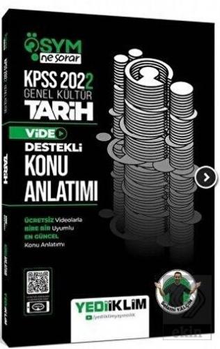 Yediiklim Yayınları 2022 KPSS Genel Kültür ÖSYM Ne Sorar Tarih Video D