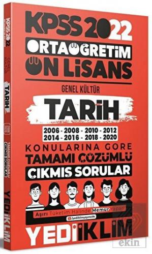 Yediiklim Yayınları 2022 KPSS Ön Lisans Genel Kült