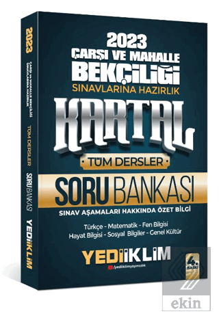 Yediiklim Yayınları 2023 Çarşı ve Mahalle Bekçiliğ