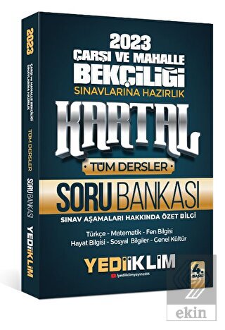 Yediiklim Yayınları 2023 Çarşı ve Mahalle Bekçiliğ