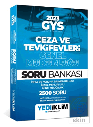 Yediiklim Yayınları 2023 GYS Adalet Bakanlığı Ceza
