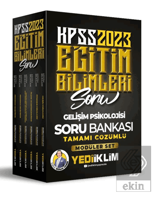 Yediiklim Yayınları 2023 KPSS Eğitim Bilimleri Tam