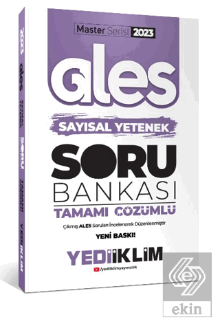 Yediiklim Yayınları 2023 Master Serisi Ales Sayısa