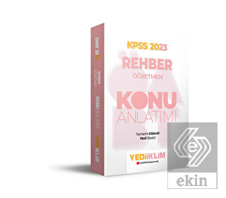 Yediiklim Yayınları 2023 ÖABT Rehber Öğretmen Konu