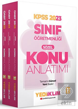 Yediiklim Yayınları 2023 ÖABT Sınıf Öğretmenliği K