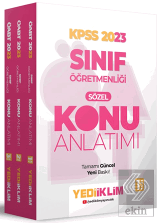 Yediiklim Yayınları 2023 ÖABT Sınıf Öğretmenliği K
