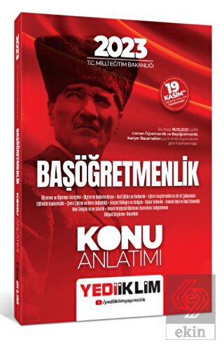 Yediiklim Yayınları 2023 T.C. Millî Eğitim Bakanlı