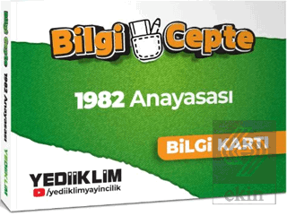 Yediiklim Yayınları Bilgi Cepte 1982 Anayasası Bilgi Kartı (Soru-Cevap)