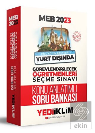 Yediiklim Yayınları MEB 2023 Yurt Dışında Görevlen