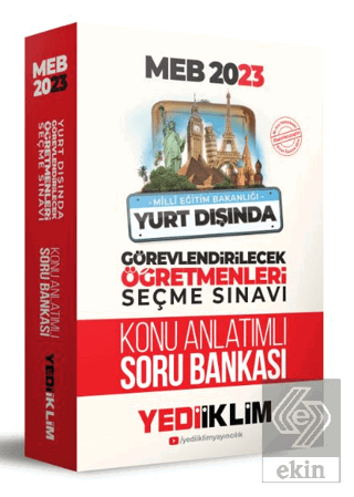 Yediiklim Yayınları MEB 2023 Yurt Dışında Görevlen