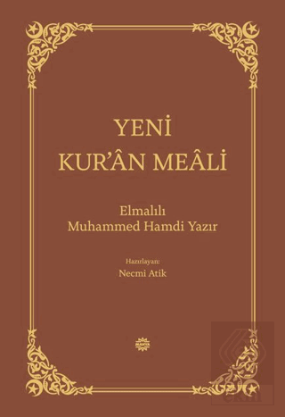 Yeni Kur'an Meali