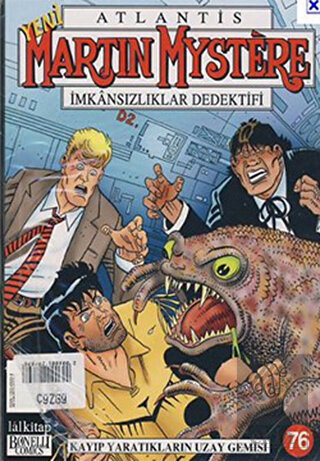 Yeni Martin Mystere Sayı: 76 Kayıp Yaratıkların Uz