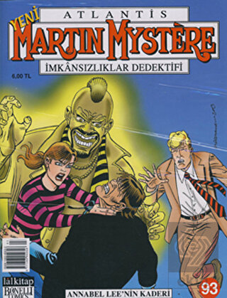 Yeni Martin Mystere Sayı: 93 Annabel Lee\'nin Kader