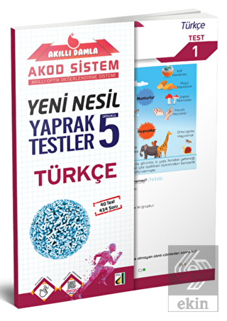 Yeni Nesil Türkçe Yaprak Testler 5. Sınıf