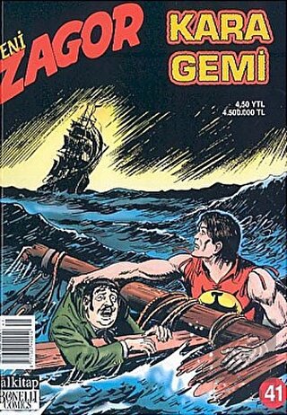 Yeni Zagor Sayı: 41 Kara Gemi