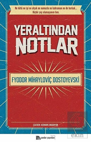 Yeraltından Notlar