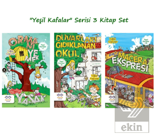 Yeşil Kafalar Serisi 3 Kitap Set
