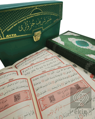 Yeşil-Orta Boy Otuz Cüz Mühürlü Kuran-ı Kerim (234