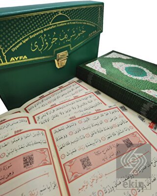 Yeşil-Orta Boy Otuz Cüz Mühürlü Kuran-ı Kerim (234