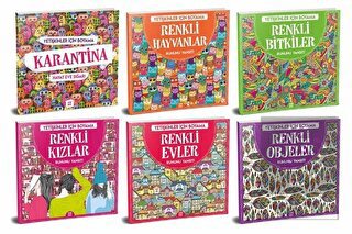 Yetişkinler İçin Boyama Seti (6 Kitap Takım)