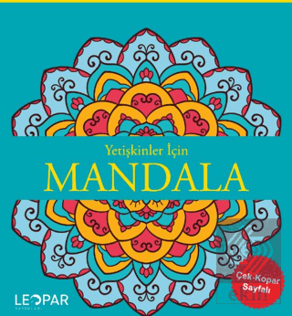 Yetişkinler İçin Mandala-Mavi