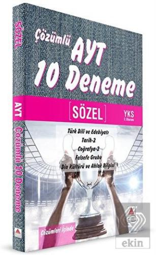 YKS AYT 2.Oturum Sözel Çözümlü 10 Deneme