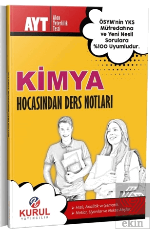 YKS AYT Kimya Hocasından Ders Notları