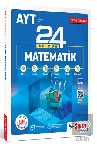 YKS AYT Matematik 24 Adımda Konu Anlatımlı Soru Ba