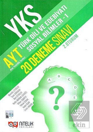 YKS AYT Türk Dili ve Edebiyatı Sosyal Bilimler -1