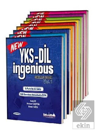 YKS DİL Ingenious 9 Kitap Set Kurmay ELT