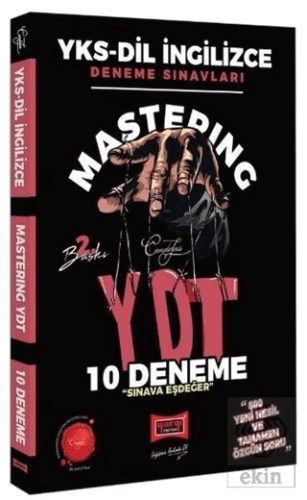 YKS-DİL İngilizce Deneme Sınavları Mastering YDT 1
