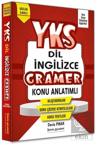 YKS Dil İngilizce Gramer Türkçe Açıklamalı ve Kaps