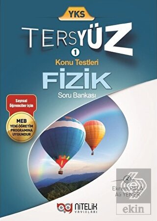 YKS Fizik Tersyüz Konu Testleri Soru Bankası
