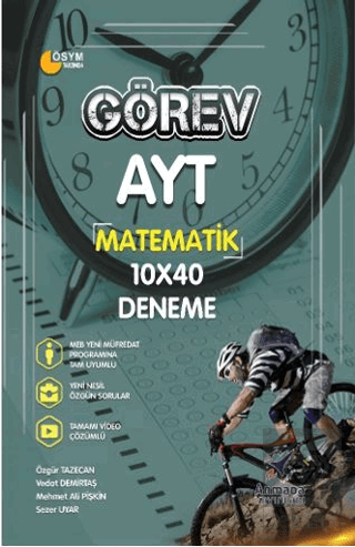 YKS Görev AYT Matematik Deneme 10X40 Video Çözümlü