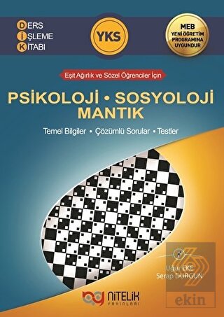 YKS Psikoloji Sosyoloji Mantık Konu Anlatımı