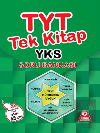 YKS Tek Kitap Soru Bankası