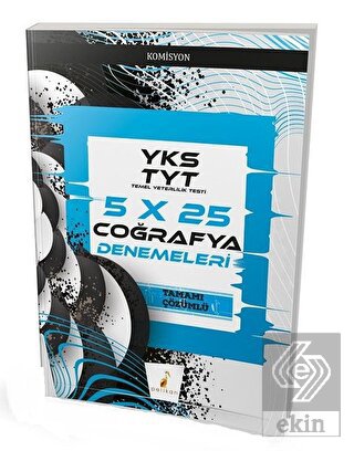 YKS TYT 2019 5X25 Coğrafya Denemeleri