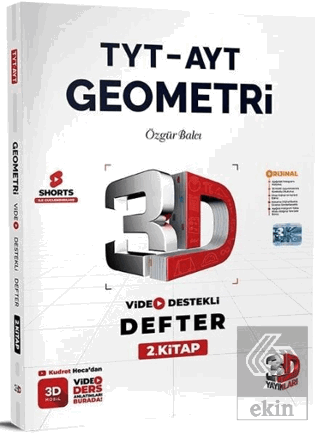 YKS TYT AYT Geometri Video Destekli Defter 2. Kitap