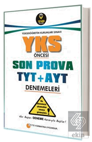 YKS (TYT -AYT) Son Prova Denemeler