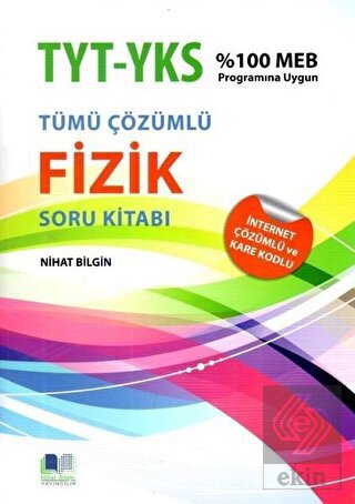 YKS TYT AYT Tümü Çözümlü Fizik Soru Kitabı