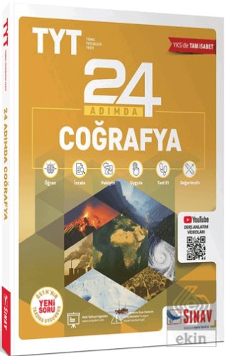 Yks Tyt Coğrafya 24 Adımda Konu Anlatımlı Soru Ban