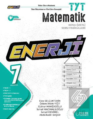 YKS TYT Enerji Matematik Konu Özetli Soru Fasikülleri