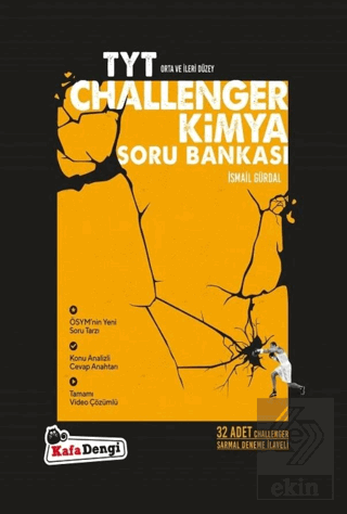 YKS TYT Kimya Challenger Orta ve İleri Düzey Soru Bankası