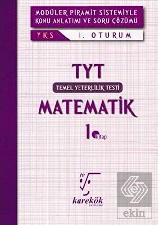 YKS TYT Matematik 1. Kitap 1. Oturum