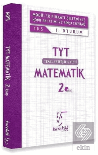 YKS TYT Matematik 2. Kitap 1. Oturum