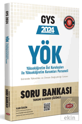 YÖK Üst Kuruluşları ile YÖK Personeli GYS Soru Ban