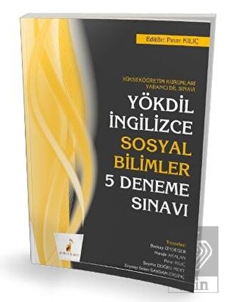 YÖKDİL İngilizce Sosyal Bilimler 5 Deneme Sınavı
