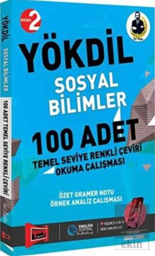 YÖKDİL Sosyal Bilimler 100 Adet Temel Seviye Renkl