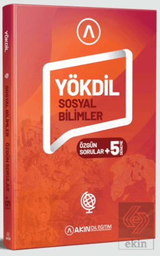 YÖKDİL Sosyal Bilimler Özgün Sorular + 5 Deneme