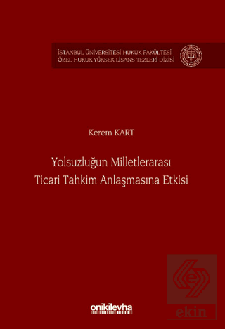 Yolsuzluğun Milletlerarası Ticari Tahkim Anlaşmasına Etkisi